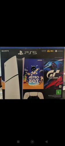 Ps5 Slim Digital,Com Garantia até 2027.