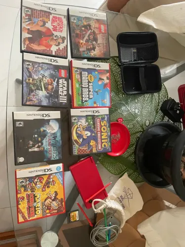 Nintendo ds vermelho