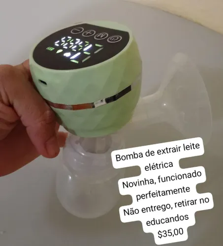 Extratora de leite elétrica 