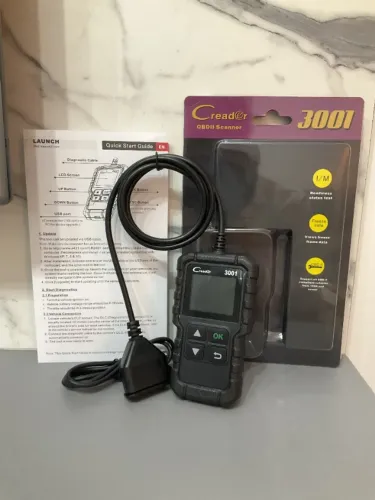 Scanner Automotivo Launch Cr3001 Obd2 (Português)