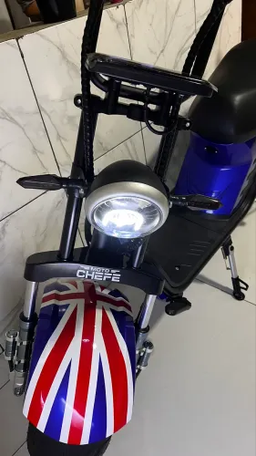 Moto Elétrica SCOOTER CHEFE X12 modelo 2026, com apenas 85 km