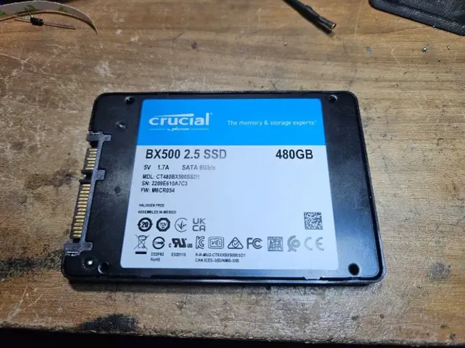 SSD 2.5 CRUCIAL 480GB MICRON