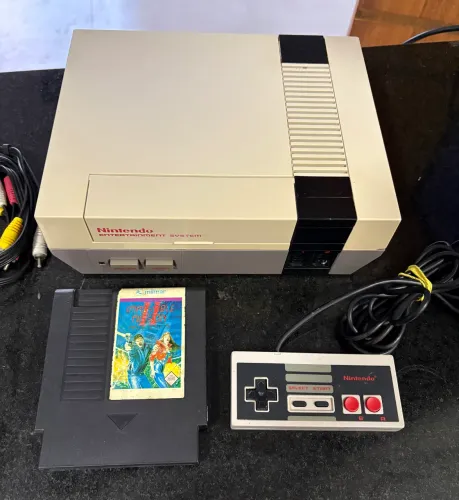 Nintendinho NES AMERICANO COMPLETO (ENVIO OLXPAY)