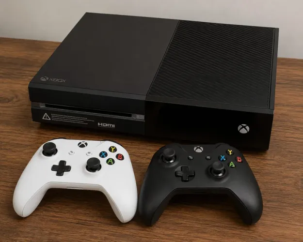 Vídeo game Xbox one fat Black