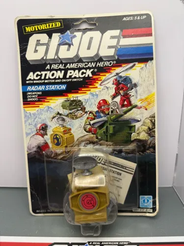 Gi Joe  Radar Station Action Pack - 1987 - Comandos em ação 