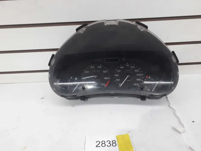 Painel De Instrumento Peugeot 206 Fundo Preto 5550003000