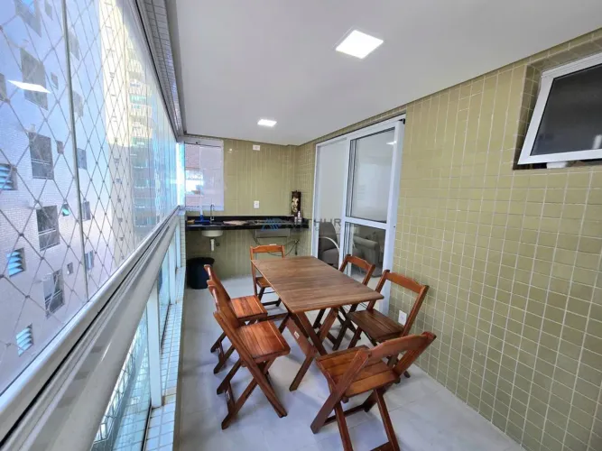 Apartamento à venda em Praia Grande, no Canto do Forte, 2 dormitórios, 2 suítes