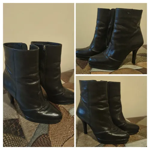 Bota de couro