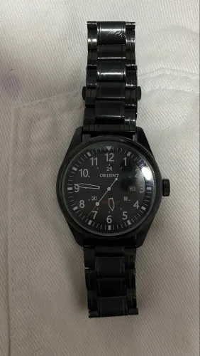 Relógio Orient SolarTech Masculino Todo Preto (Militar / Esportivo)