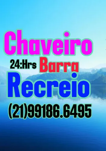 Chaveiro 24 horas Barra ,Recreio (21)9- *