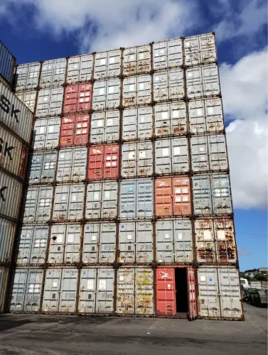 Container marítimo de 6 e 12 metros 
