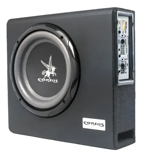 Caixa Mini Slim Cxs303 Amplificada 3 Canais Corzus 350w