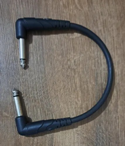 6 cabos NOVOS p/ pedais de guitarra - 27 cm - planet waves