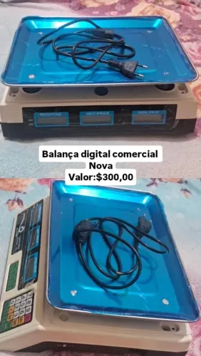 Balança digital comercial (nova) no valor de R$ 300,00