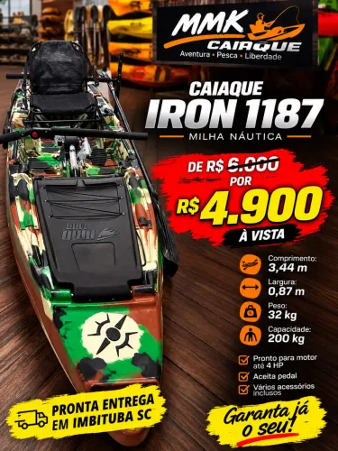CAIAQUE IRON 1187 - MILHA NÁUTICA