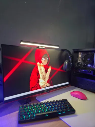 PC Gamer Completo RX 6600 + Ryzen 5 + Monitor 144Hz + Periféricos Premium (Oportunidade)
