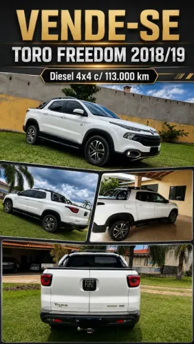 Fiat Toro Freedom 2.0 16V 4X4 Diesel Aut. 2019