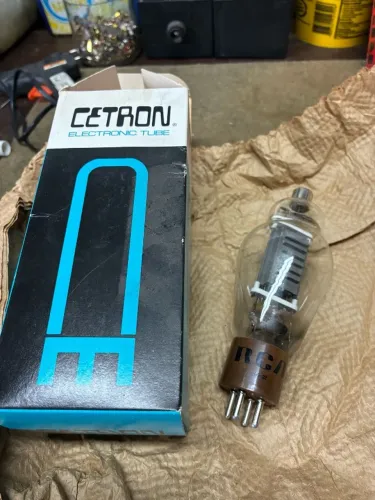 Válvula eletrônica 812A Cetron USA - Raridade NOS- Nova na caixa