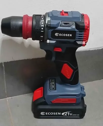 Furadeira parafusadeira 21V de potência, motor sem escova (brushless)