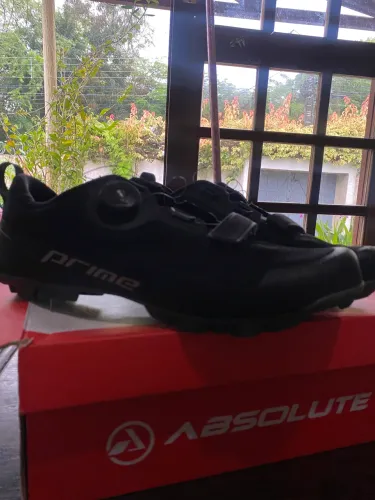 Sapatilha Mtb Ciclismo Absolute Prime 5 Preta 