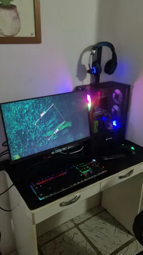 Computador Gamer Com Monitor Gamer Aoc