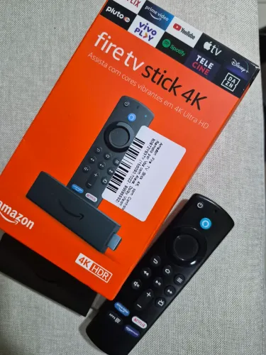 Amazon Fire Stick na caixa 