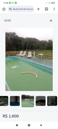 Sítio 1.800 p mês em Juquitiba