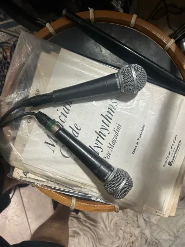 Microfone Shure SM 58 (unidade)Americanos Originais Pesados 