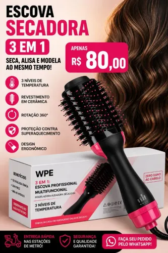 Escova secadora 