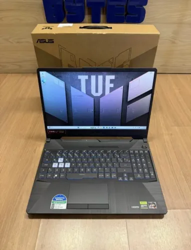 Notebook Gamer ASUS TUF | Ryzen 7 | 16GB DDR5 | RTX 2050 | NVME 512GB | Tela 15 144hz