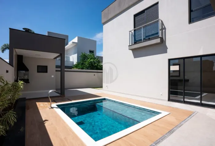 Casa à venda com 3 suítes no Condomínio Gran Ville San Venâncio - Bairro Jardim PrImavera