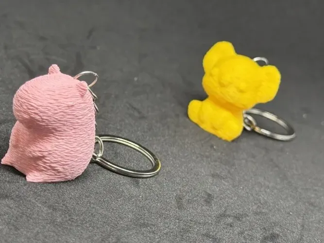 Chaveiro Panda e Capivara Impressão 3D - Lembrancinha Personalizada na Sua Cor