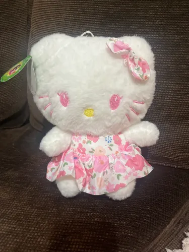 PELÚCIA HELLO KITTY VESTIDO ROSA