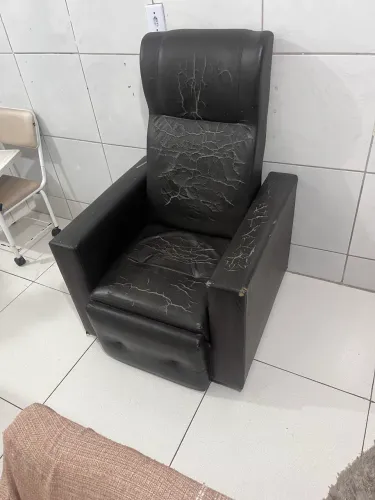Cadeira de vovó preta 