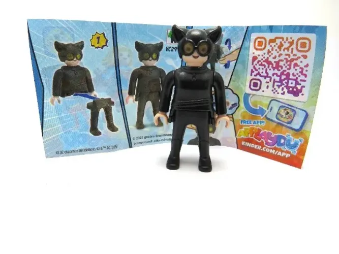 Mulher Gato - DC Playmobil Kinder Ovo