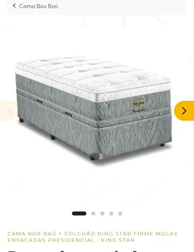 Cama King Star