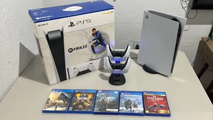 PS5 PlayStation5 Mídia física e digital