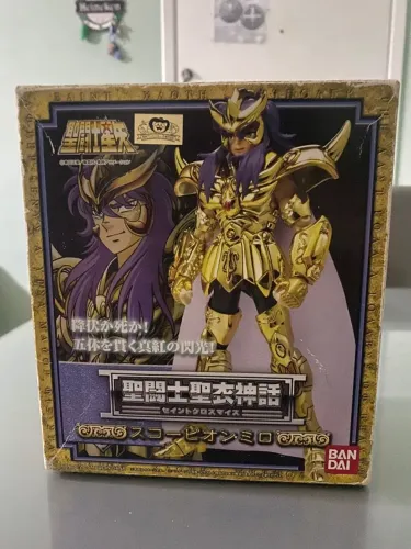 Cloth Myth Bandai V1 Milo De Escorpião