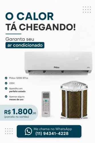 Ar condicionado 12000 BTU inverter