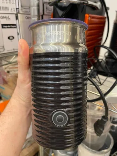 Espumador De Leite Preto Nespresso Aeroccino 3 (Usado)