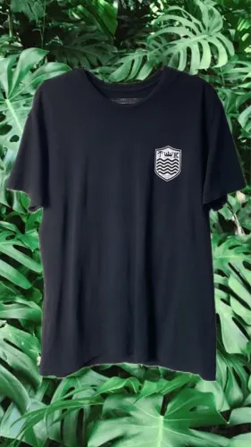 1 Camiseta OSKLEN preta Tam GG semi nova 40,00