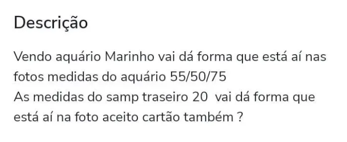 Aquário marinho completo