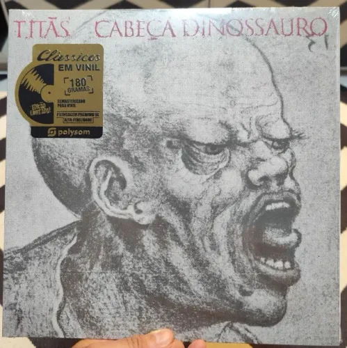LP Titãs - Cabeça Dinossauro (Novo, Lacrado, Vinil Branco)