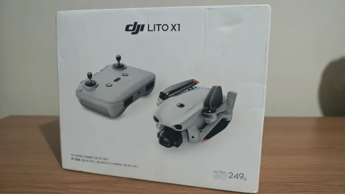 Drone DJI Lito X1 combo fly more RCN3 sem tela LACRADO com invoice de venda