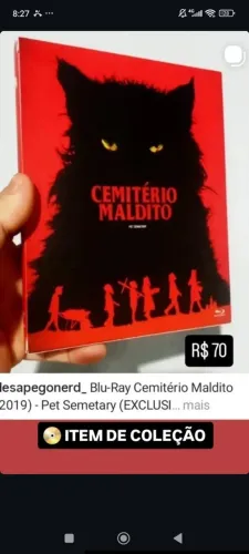 Blu-ray Cemitério Maldito 2019