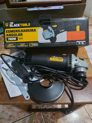 Esmerilhadeira Lixadeira Angular 4.1/2 11000rpm 780w The Black Tools