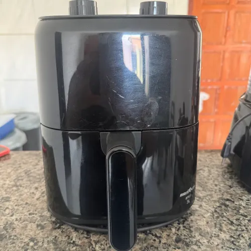 Fritadeira Elétrica Airfryer Britânia BFR31 3L 1300W Inox