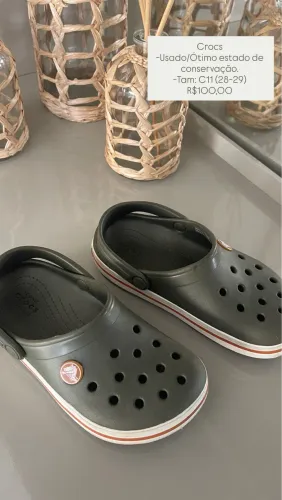 Crocs C11 - calça 28/29