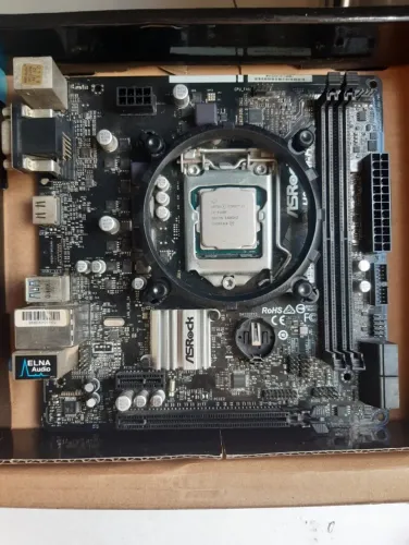 KIT PROCESSADOR i3 9100f, Placa Mãe ASROCK e AIR COOLER