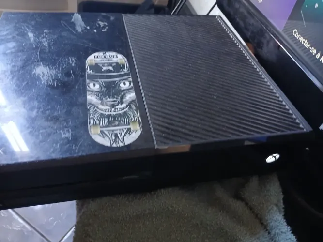 Xbox one fat com dois controles 